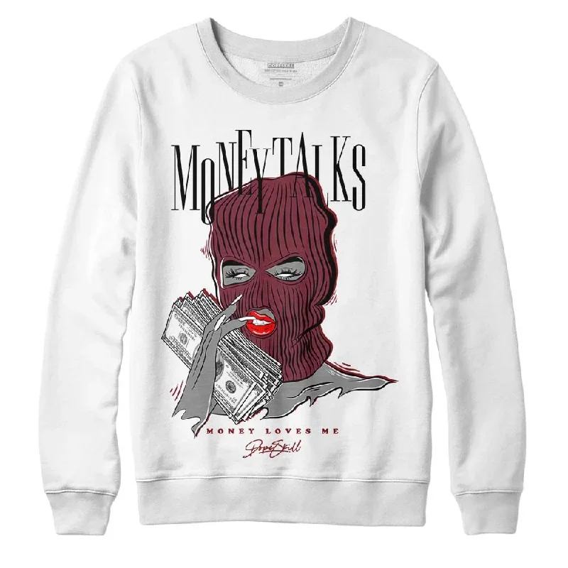 Team Red 1s DopeSkill Sweatshirt Money Talks Graphic