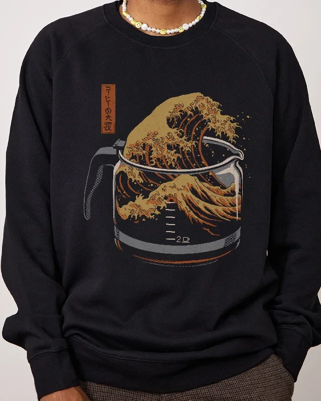 The Great Wave of Coffee Jumper