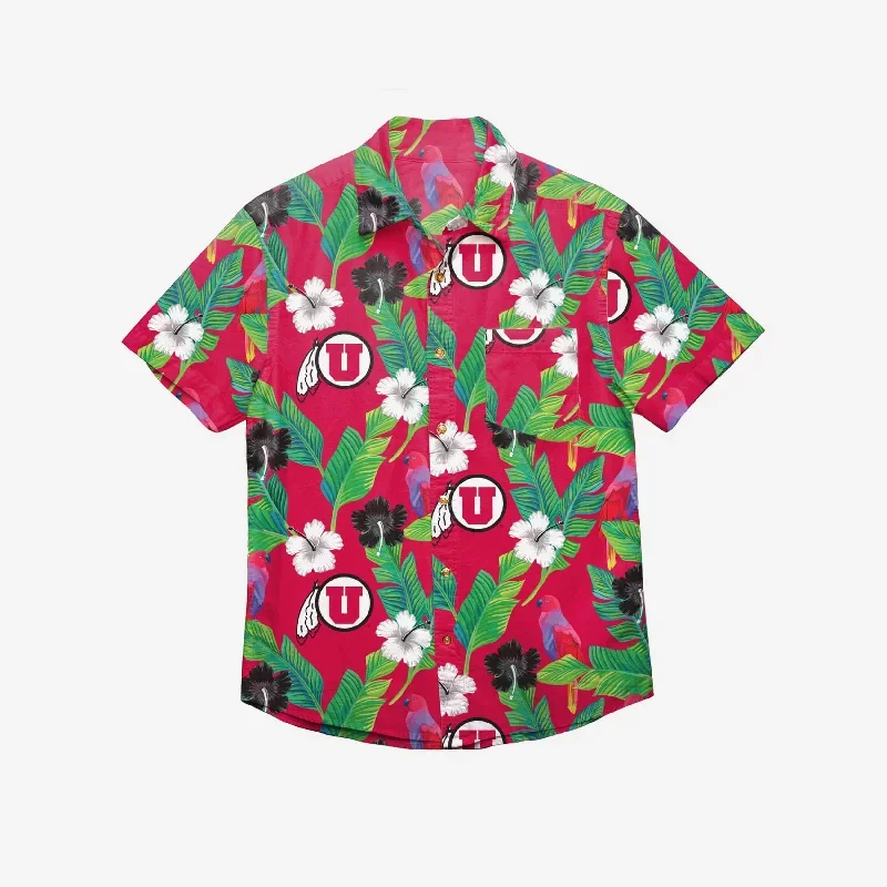 utah-utes-original-floral-button-up-shirt