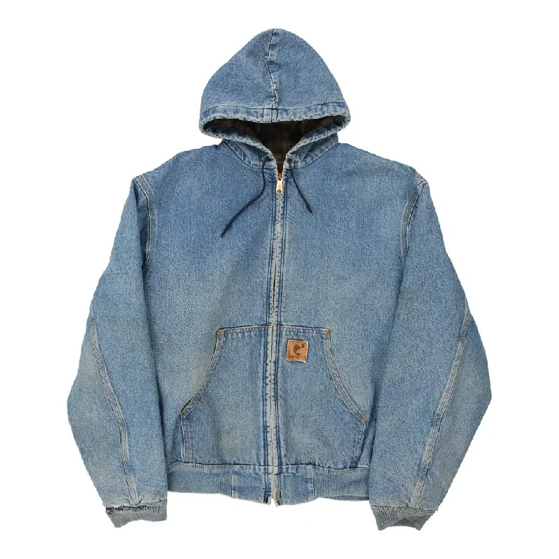 Carhartt Denim Jacket - 2XL Blue Cotton