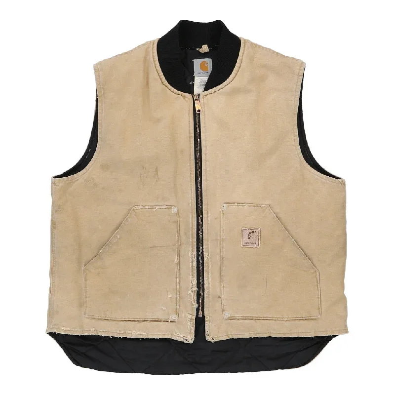 Carhartt Gilet - XL Beige Cotton