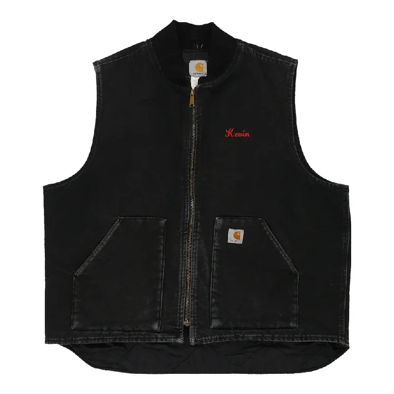 Carhartt Tall Gilet - 2XL Black Cotton