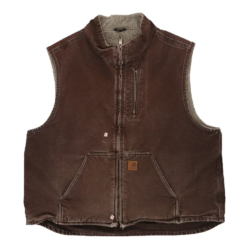 vintage-carhartt-gilet-mens-brown-xx-large-351631