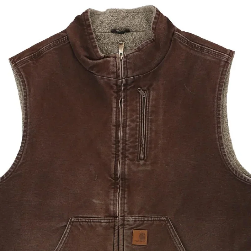 vintage-carhartt-gilet-mens-brown-xx-large-351631