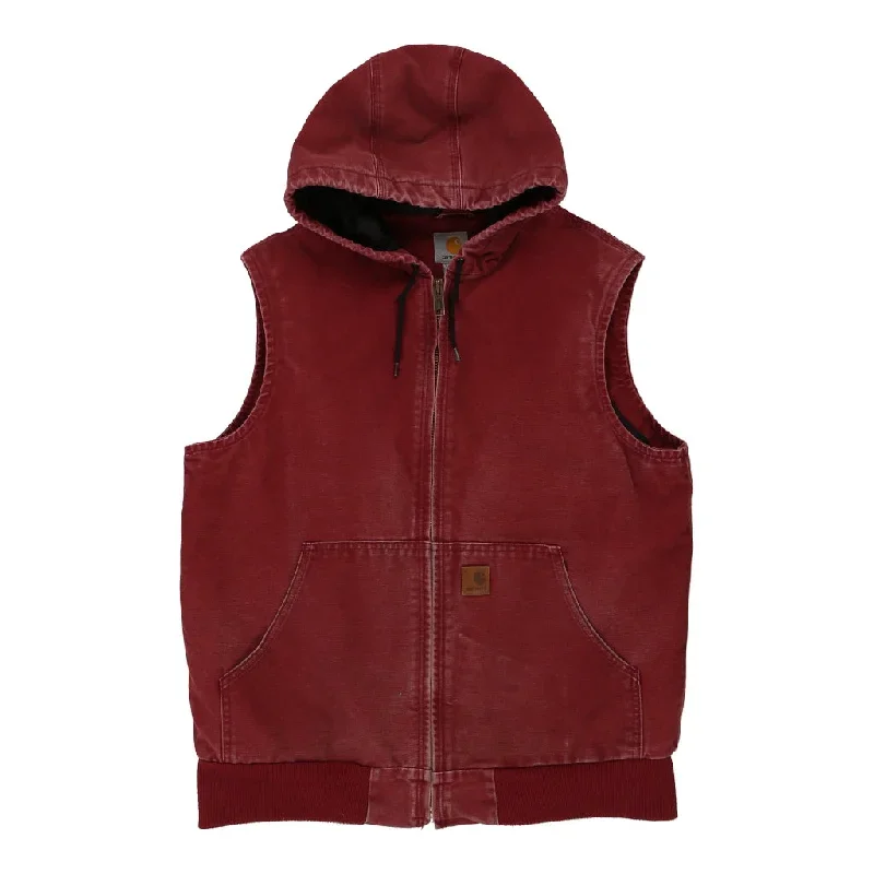 Carhartt Gilet - Large Red Cotton