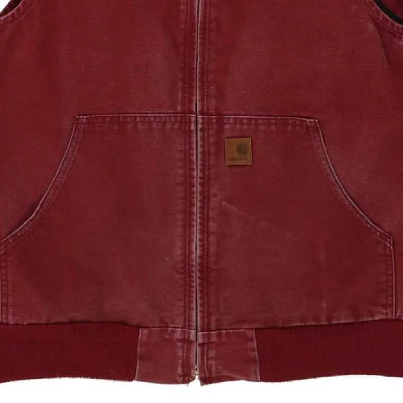 vintage-carhartt-gilet-mens-red-large-351619