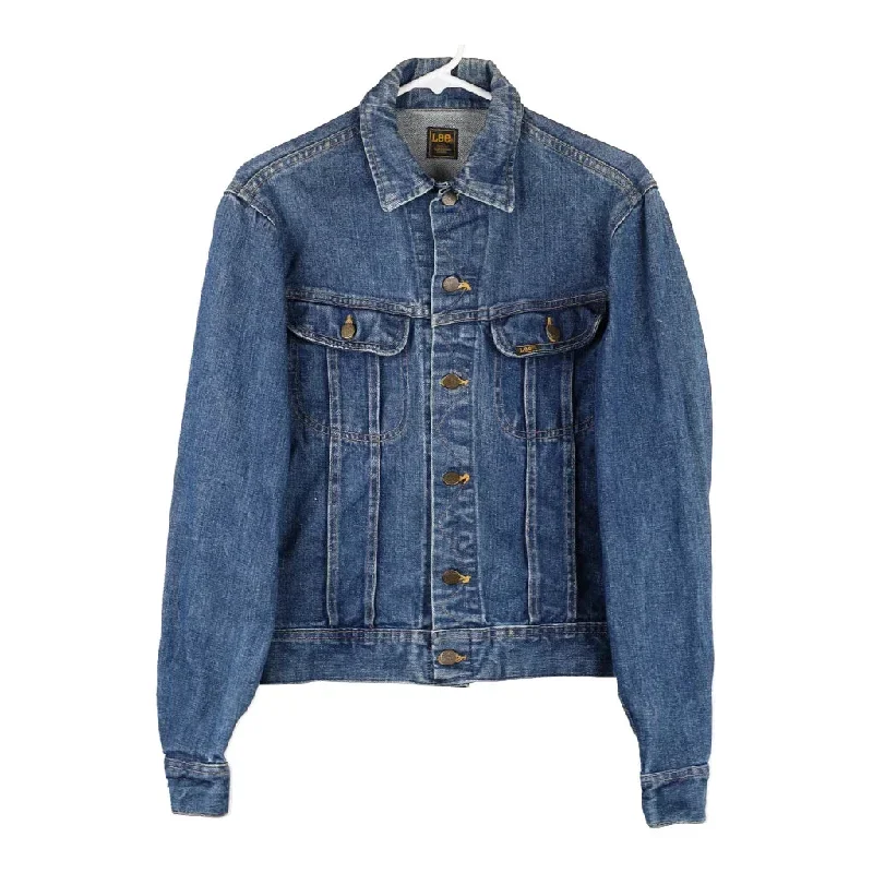 Lee Denim Jacket - Small Blue Cotton