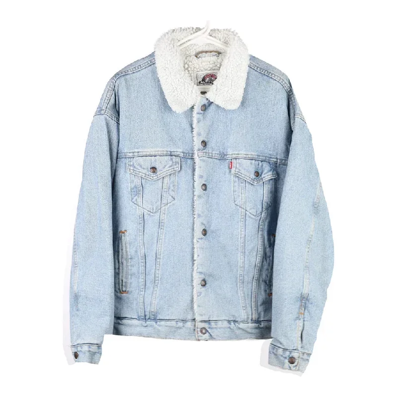 Levis Denim Jacket - XL Blue Cotton