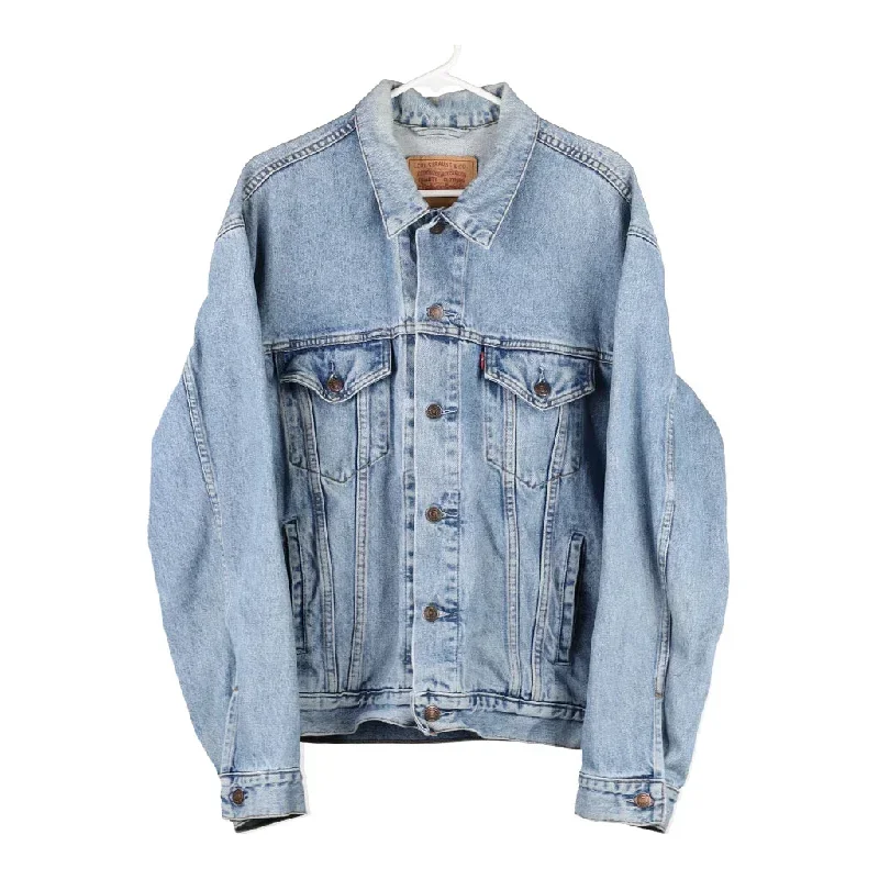 Levis Denim Jacket - XL Blue Cotton