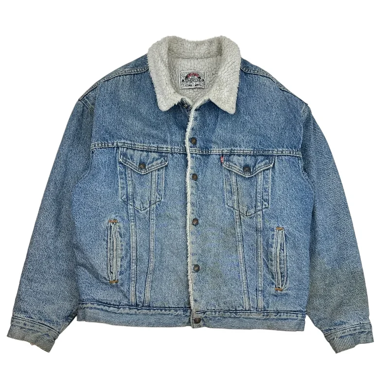 Vintage Levis Sherpa Denim Jacket