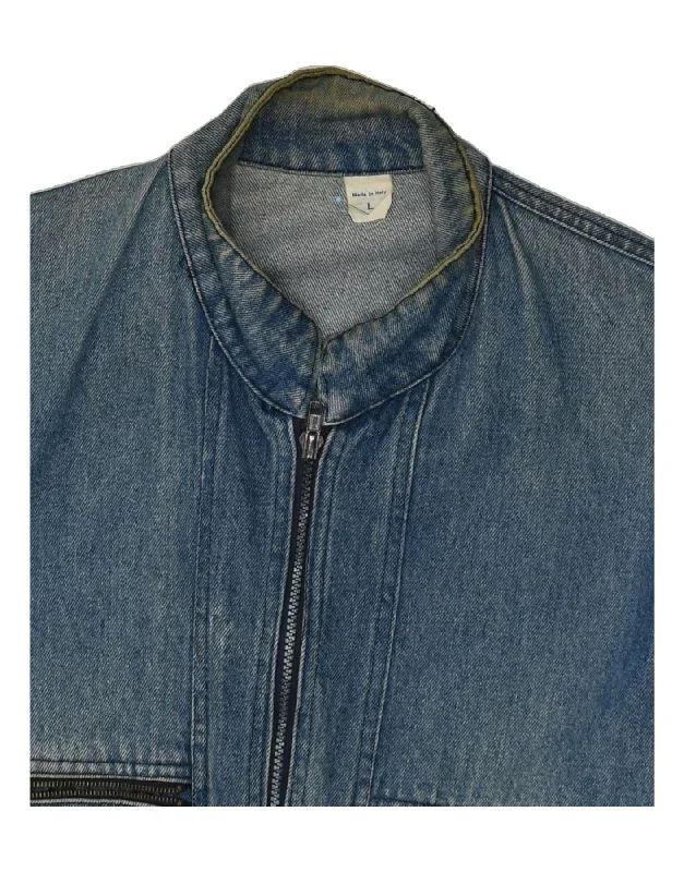 vintage-mens-denim-jacket-uk-40-large-navy-blue-cotton