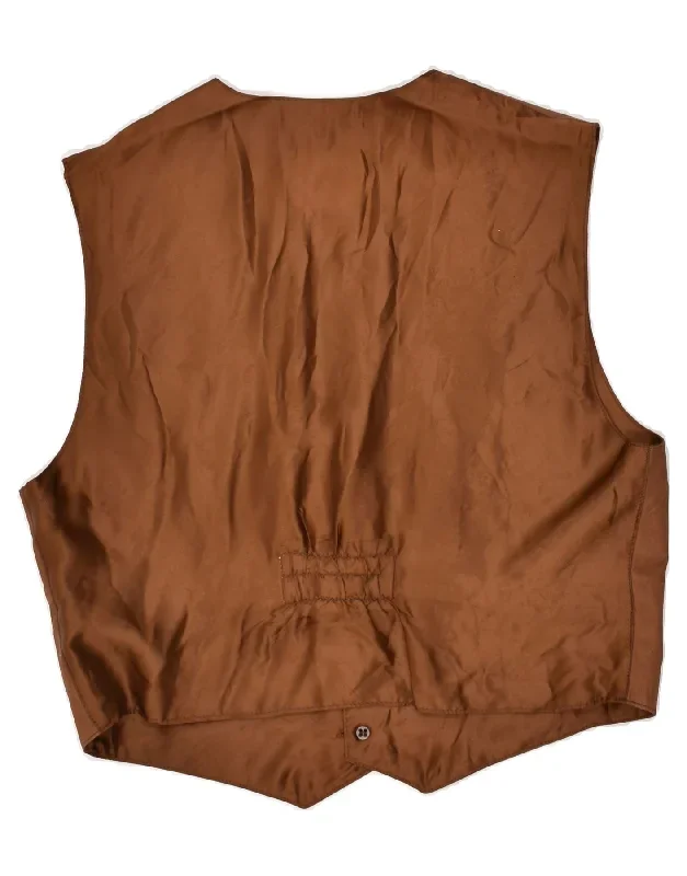 vintage-mens-leather-waistcoat-it-50-large-brown-leather