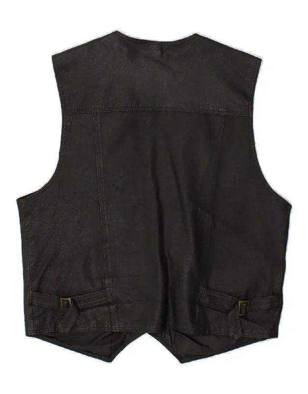 vintage-mens-leather-waistcoat-large-black-leather