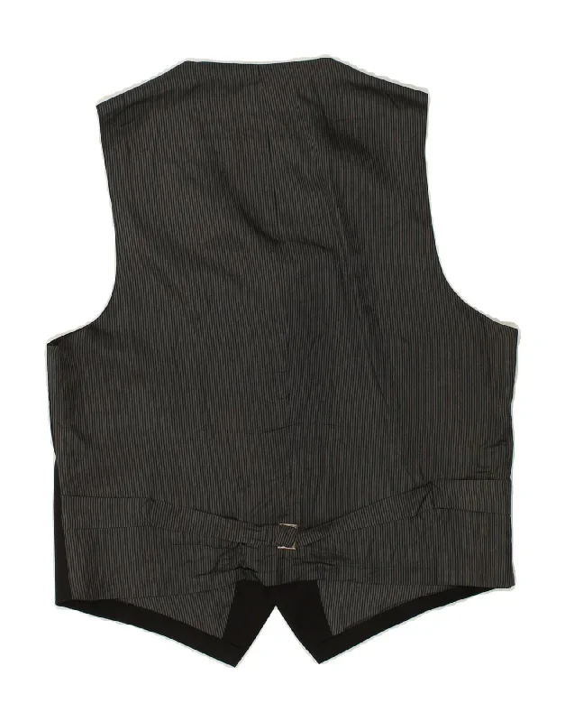 vintage-mens-waistcoat-it-48-medium-black-striped