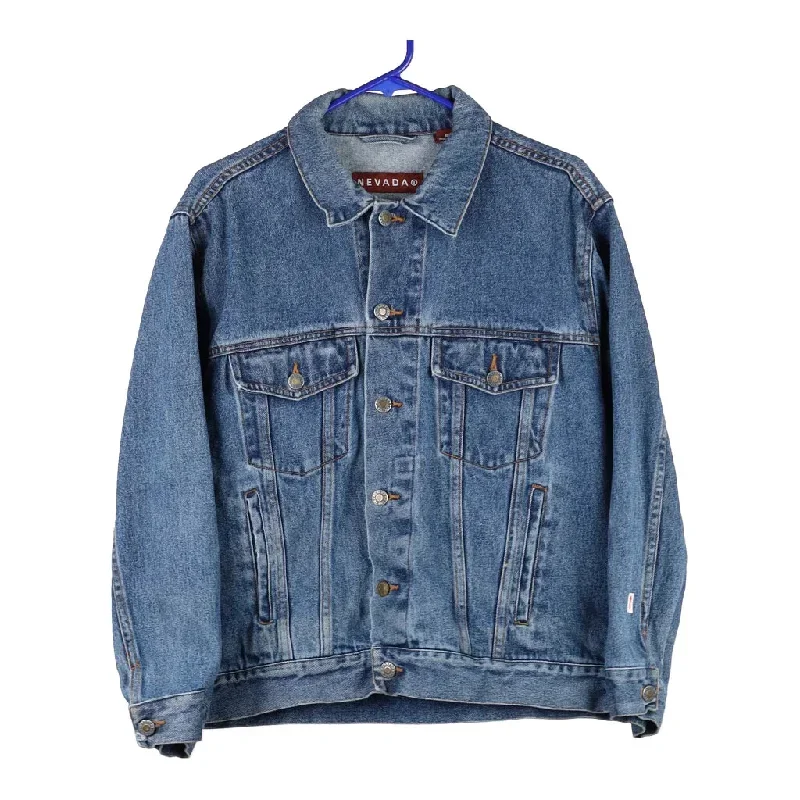 Nevada Denim Jacket - Medium Blue Cotton