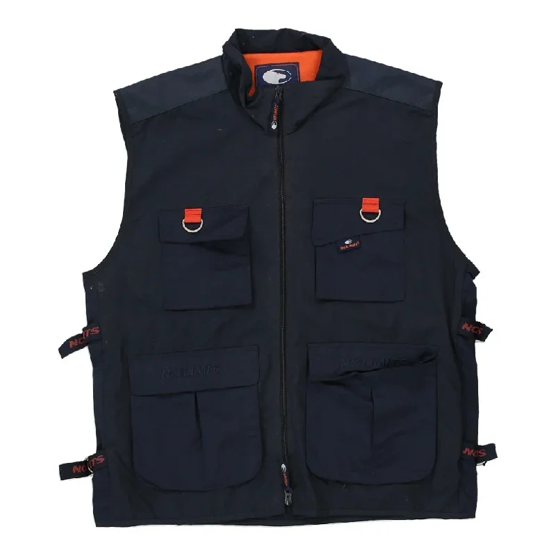 No Limits Cargo Gilet - XL Navy Cotton Blend