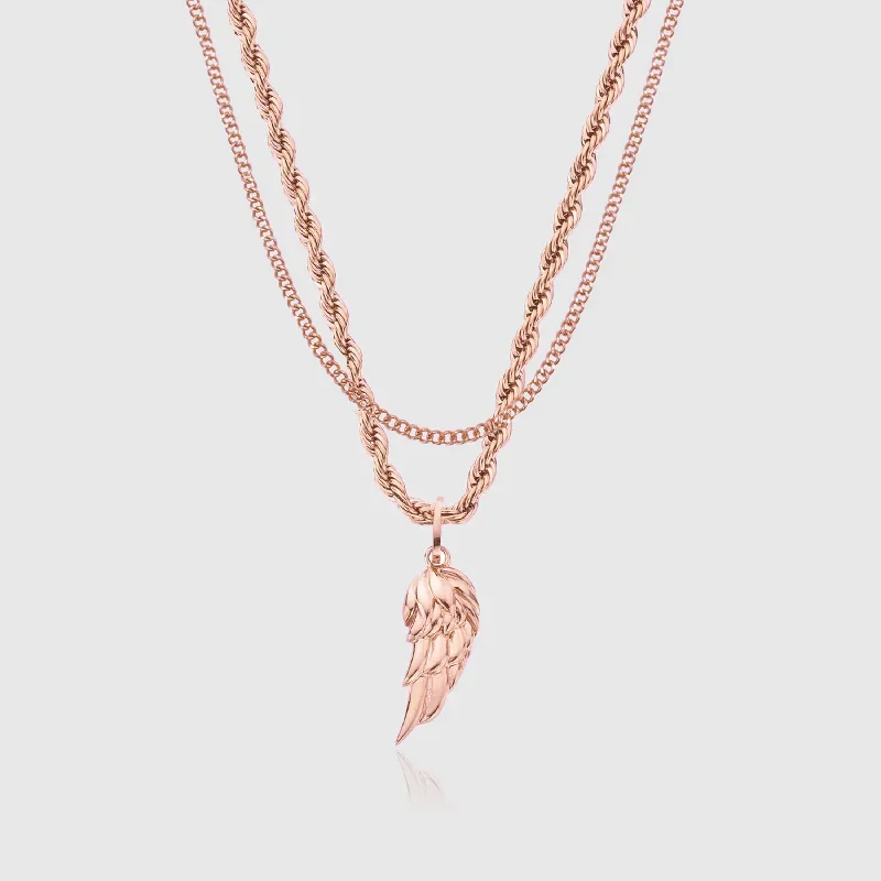 Wing & Connell Set (Rose Gold)