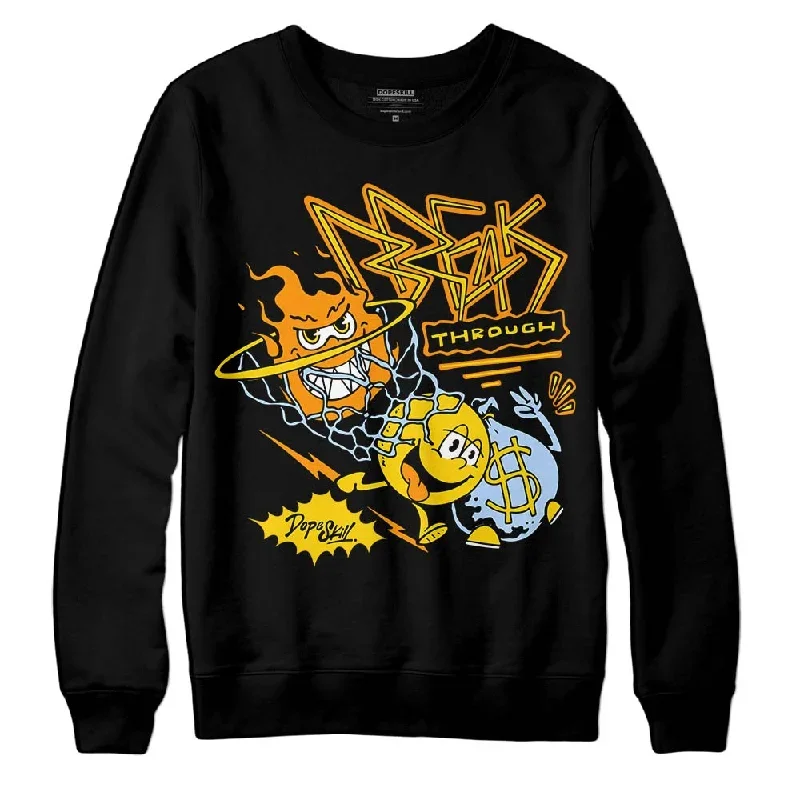 Yellow Ochre 6s DopeSkill Sweatshirt Break Through Graphic